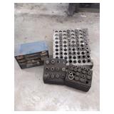 Reliance 5C Collet Stand and Assorted Collets