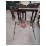 Custom Fabricated Steel Shooting Target with Stand