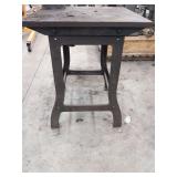 Carlton Cap & Company Kansas City Mo Cast Iron Industrial Work Table