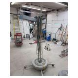 Rolling Infrared Shop Heater on Stand