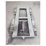 Automotive Hydraulic Frame Lift Platform with ALI Compliance Tag