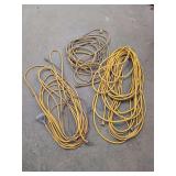 Assorted Heavy Duty Yellow Extension Cords