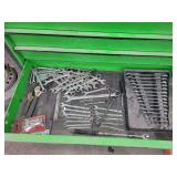 Assorted Wrench Set Featuring Matco Combination Wrenches with Organizer Tray