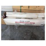 4 Mil Clear 16 Feet by 100 Feet Multi-Purpose Plastic Sheeting Roll