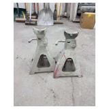 Pair of Heavy Duty Steel Jack Stands