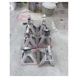 Set of Six Heavy Duty Jack Stands