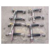 Set of Four GoJak Model 5000 Self-Loading Vehicle Dollies