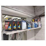 Assorted Automotive Fluids, Household Cleaners, and Pest Control Lot
