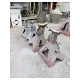 Assorted Metal Jack Stands Set of Four