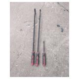 Mac Tools Pry Bar Set - 3 Pieces