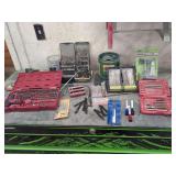 Assorted Professional Workshop Hand Tools and Drill Bit Sets