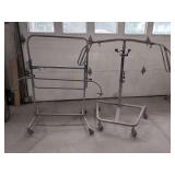 Bumper-Thing Bumper Stand and Bumper Rack Carts Lot