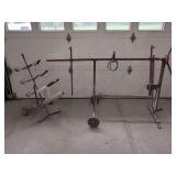 Rolling Masking Machine and Large Metal Work Stand Set