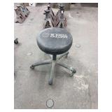 Matco Tools Rolling Shop Stool with Padded Seat and Casters