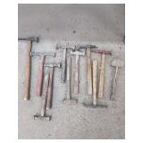 Assorted Body and Fender Hammer Set