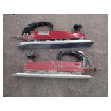 Lot of Two Pneumatic Sanders: Ingersoll-Rand Model 315 Straight Line Sander and Viking Dual Piston File Sander