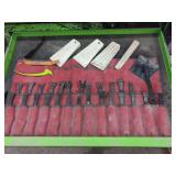 Dent Fix Equipment 27-Piece Trim Panel Scraper Set with Pouch