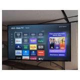 Onn Roku TV Model 100069992 Flat Screen Television with Remote and Wall Mount