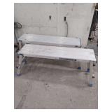 Hart Model HWP-47 Aluminum Work Platforms, Lot of 2