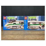 (2) LEGO World City High Speed Train + Car Sets NIB