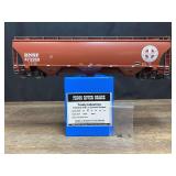 BNSF Covered Hopper Car NIB Pecos River Brass