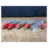 (6) Santa Fe Locomotives, Railcar, Caboose