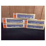(5) Amtrak Railcars NIB Con-Cor