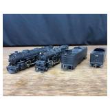 (4) Locomotives + Tenders