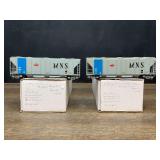 (2) MNS Covered Hopper Cars