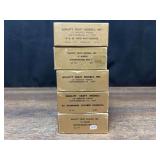 (5) Railcar Kits NIB Quality Craft Models