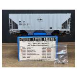 Missouri Pacific Covered Hopper Car NIB Pecos River Brass