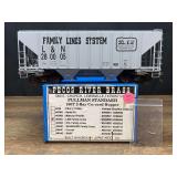L&N Family Lines System Covered Hopper Car NIB Pecos River Brass