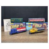 (4) Locomotives + Railcars