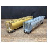 (2) Cylindrical Hopper Cars