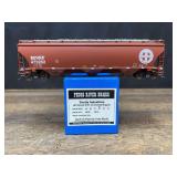 BNSF Covered Hopper Car NIB Pecos River Brass