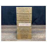(5) Railcar Kits NIB Quality Craft Models