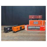 (4) Railcars Lionel