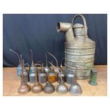(16) Oil Cans