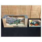 (2) John Deere Thresher + Overtime Tractor NIB