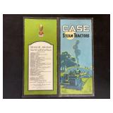 Case Steam Tractors Sales Literature