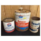 (3) Standard Oil / AMOCO Cans