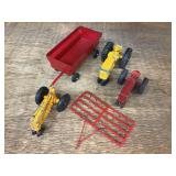 (5) IH + MM Tractors + Implements