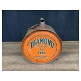 Diamond Oil Roller Can