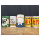 (5) Oil Cans
