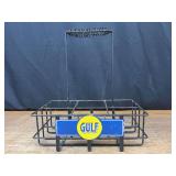 Gulf Oil Bottle Carrier