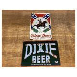 (2) Dixie Beer SST Signs