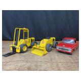 (3) Forklift, Loader, Ford Pickup Truck