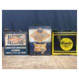(3) Oil + Alcohol Cans