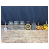 (8) Cans and Jars