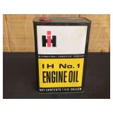 IH No. 1 Engine Oil Can